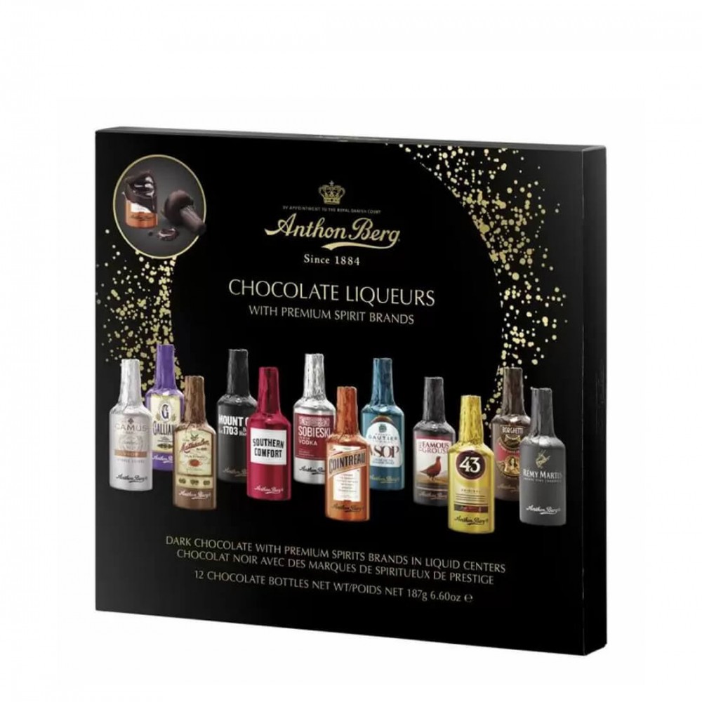 Chocolate Liqueurs With Premium Spirit Brands Anthon Berg 187g