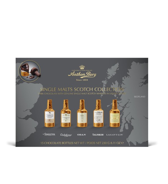 Anthon Berg Chocolate Single Malt Scotch Collection 230g