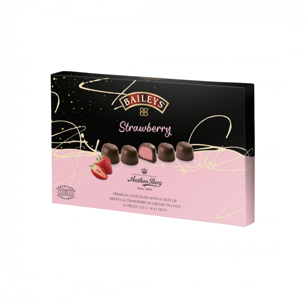 Baileys Strawberry Anthon Berg 125g
