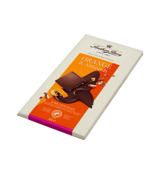 Orange & Almonds Anthon Berg 80g