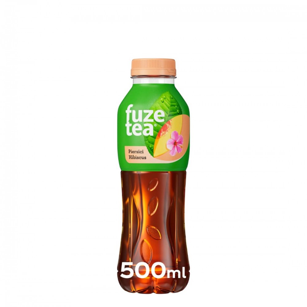 Ceai Negru Fuzetea cu Piersici si Hibiscus 0.5L