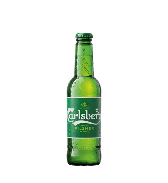 Carlsberg Danish Pilsner - Import - sticla - 0.33L