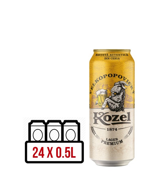 Produs - Kozel Premium BAX 24 dz. x 0.5L - Wpg.ro