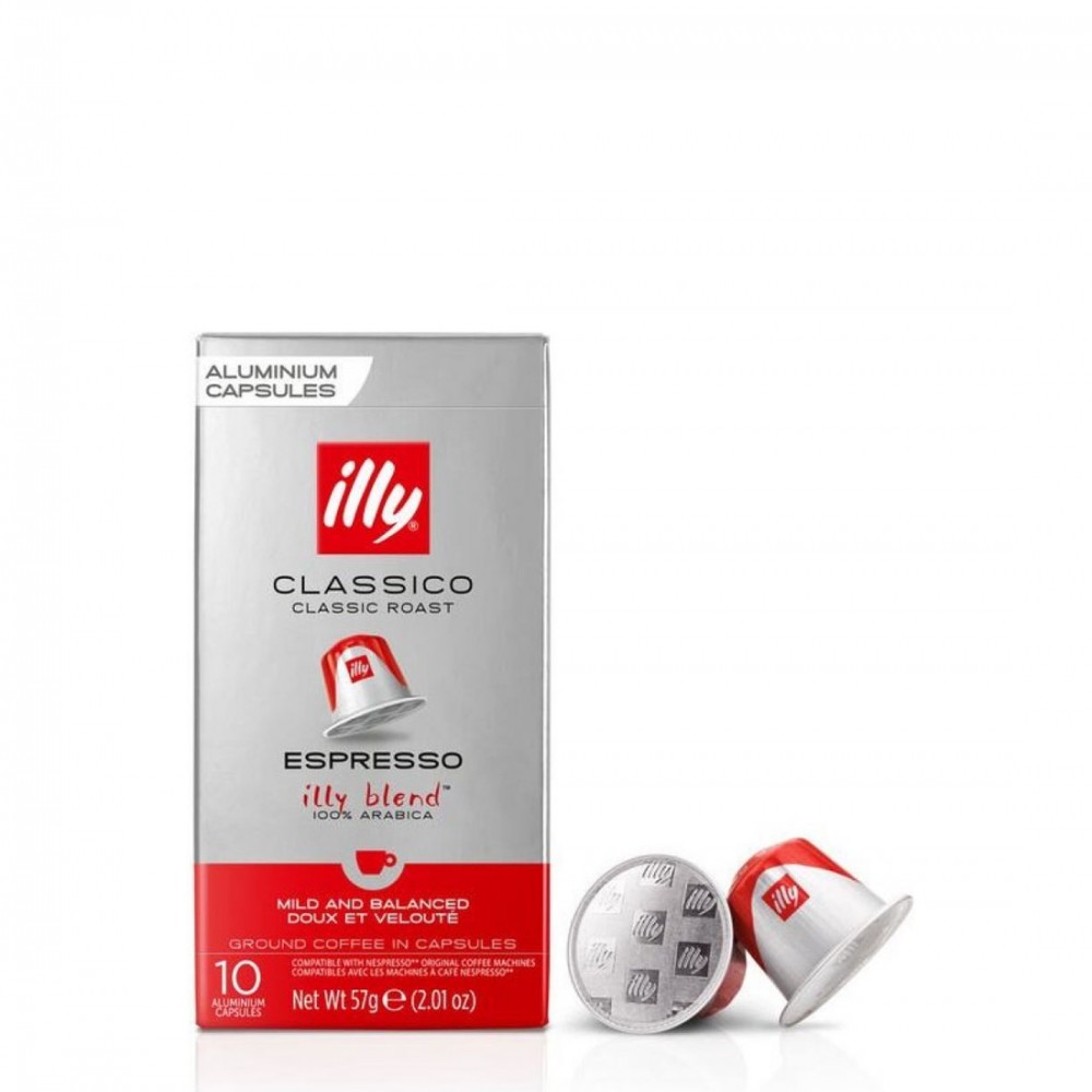 Illy Classico Espresso 10 Capsule compatibile Nespresso 