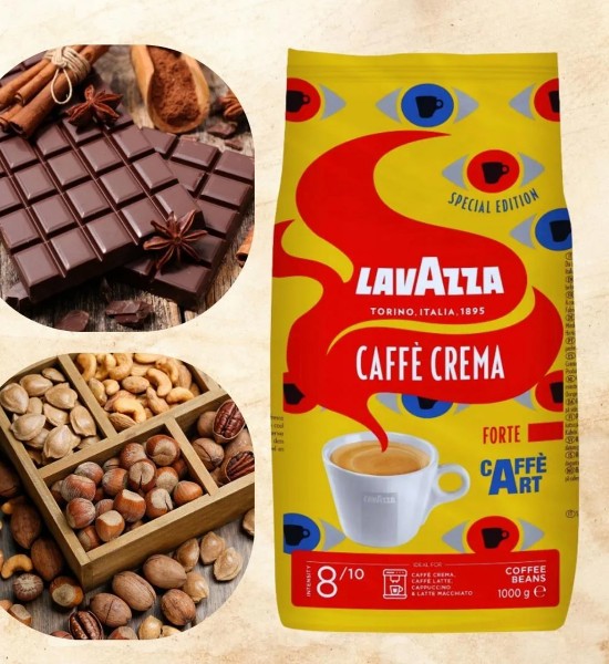 Produs - Lavazza Caffe Crema Forte Special Edition cafea boabe 1 kg - Wpg.ro