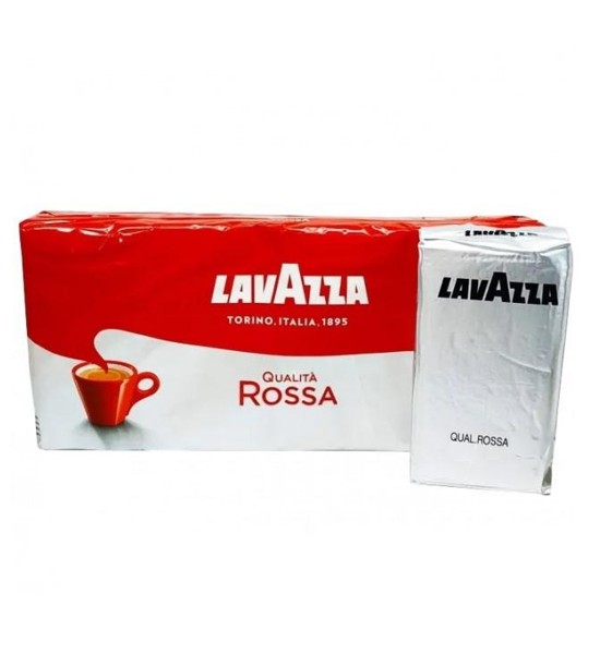 Lavazza Qualita Rossa cafea macinata - Pachet 6x250 g