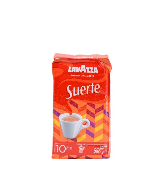 Produs - Lavazza Suerte cafea macinata 250 g - Wpg.ro