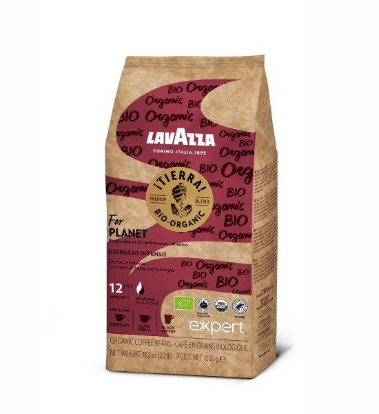 Produs - Lavazza Caffe Expert Tierra Bio cafea boabe 1 kg - Wpg.ro