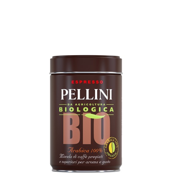 Pellini Arabica BIO cafea macinata 250 g