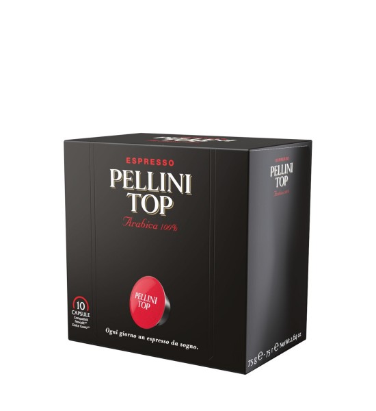 Produs - Pellini Top Arabica 10 capsule compatibile Nescafe Dolce Gusto - Wpg.ro