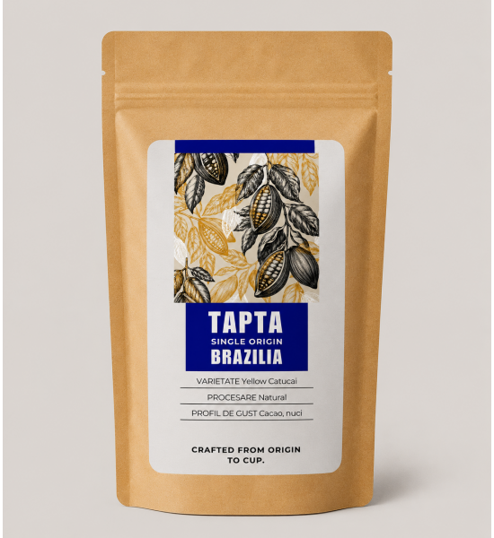 Tapta Brazilia - Natural - Yellow Catucai - cafea boabe 250 g