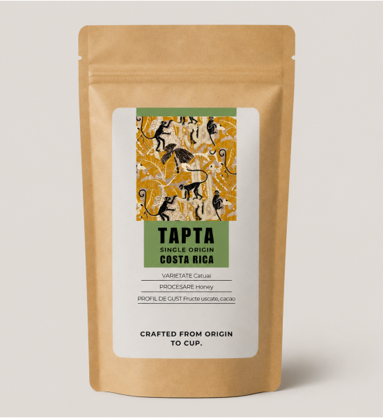 Tapta Costa Rica - Honey - Catuai - cafea boabe 250 g