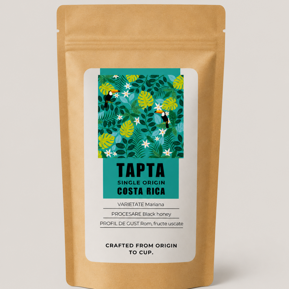 Tapta Costa Rica - Black Honey - Mariana - cafea boabe 250 g