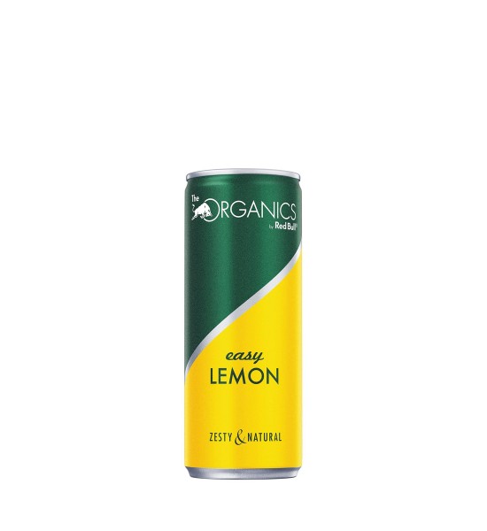 Produs - Red Bull Organics Easy Lemon 0.25L - Wpg.ro