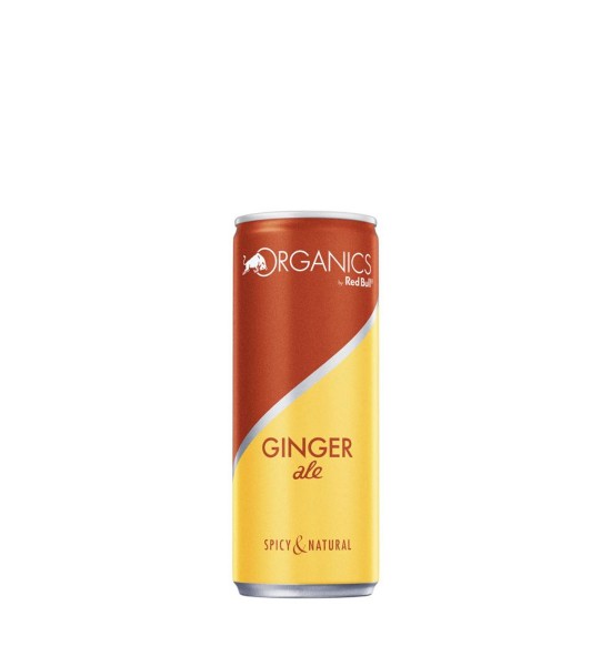 Produs - Red Bull Organics Ginger Ale 0.25L - Wpg.ro