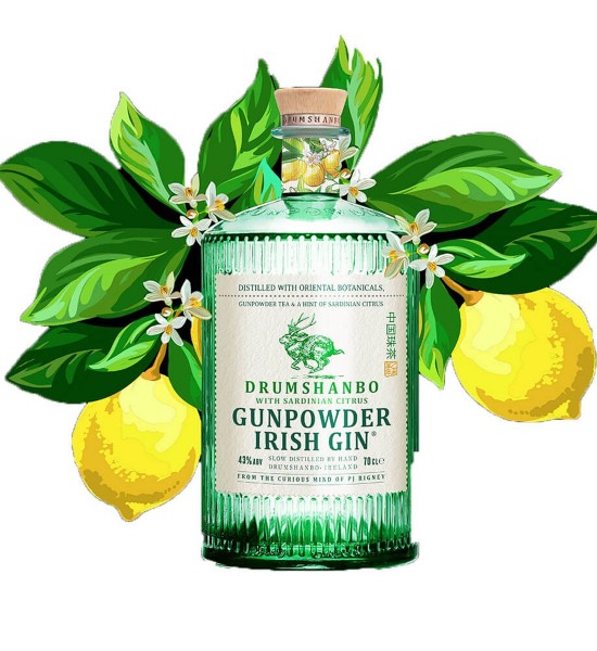 Gin Drumshanbo Gunpowder Irish Sardinian Citrus 0.7L