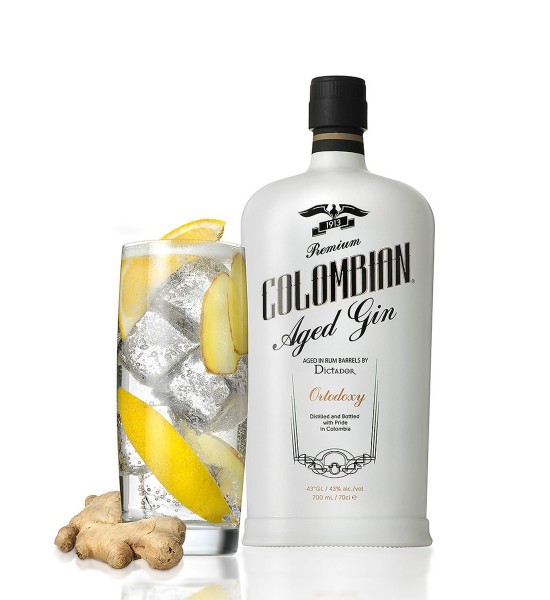 Gin Dictador Ortodoxy Premium Colombian Aged 0.7L