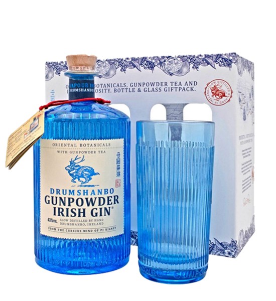 Gin Drumshanbo Gunpowder Irish Gift Set 0.5L