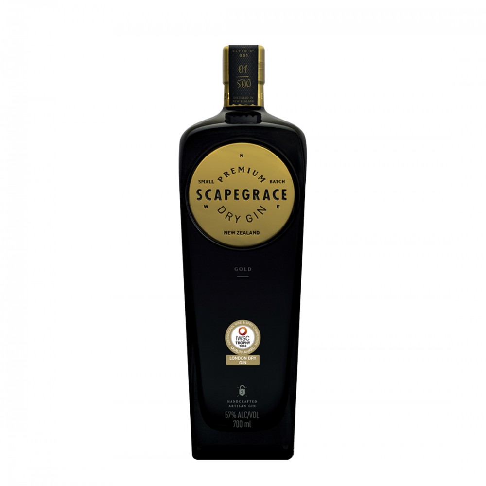 Gin Scapegrace Gold Premium Dry 0.7L