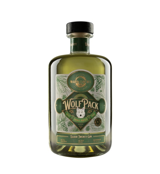 Produs - Gin Magura Zamfirei Wolfpack Small Batch Elixir Twenty Gin 0.7L - Wpg.ro