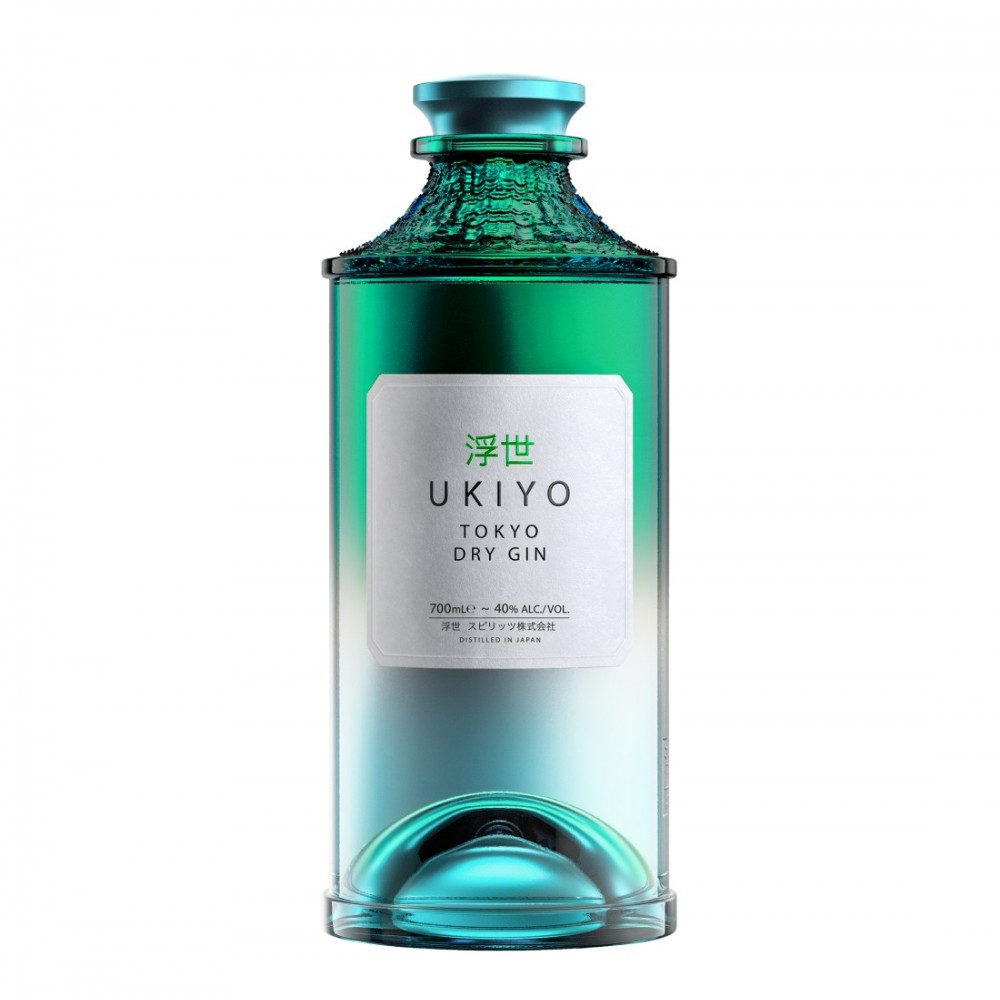 Gin Ukiyo Japanese Tokyo Dry Gin 0.7L 