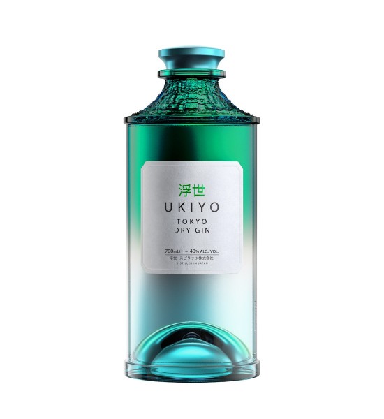 Gin Ukiyo Japanese Tokyo Dry Gin 0.7L Gin Ukiyo Japanese Tokyo Dry Gin 0.7L