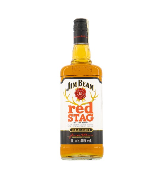 Lichior Jim Beam Red Stag Black Cherry 1L
