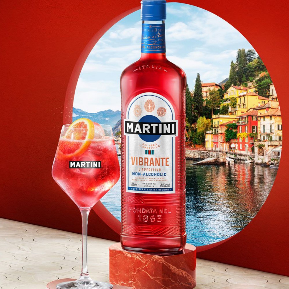 Aperitiv Non-Alcoolic Martini Vibrante 0.75L