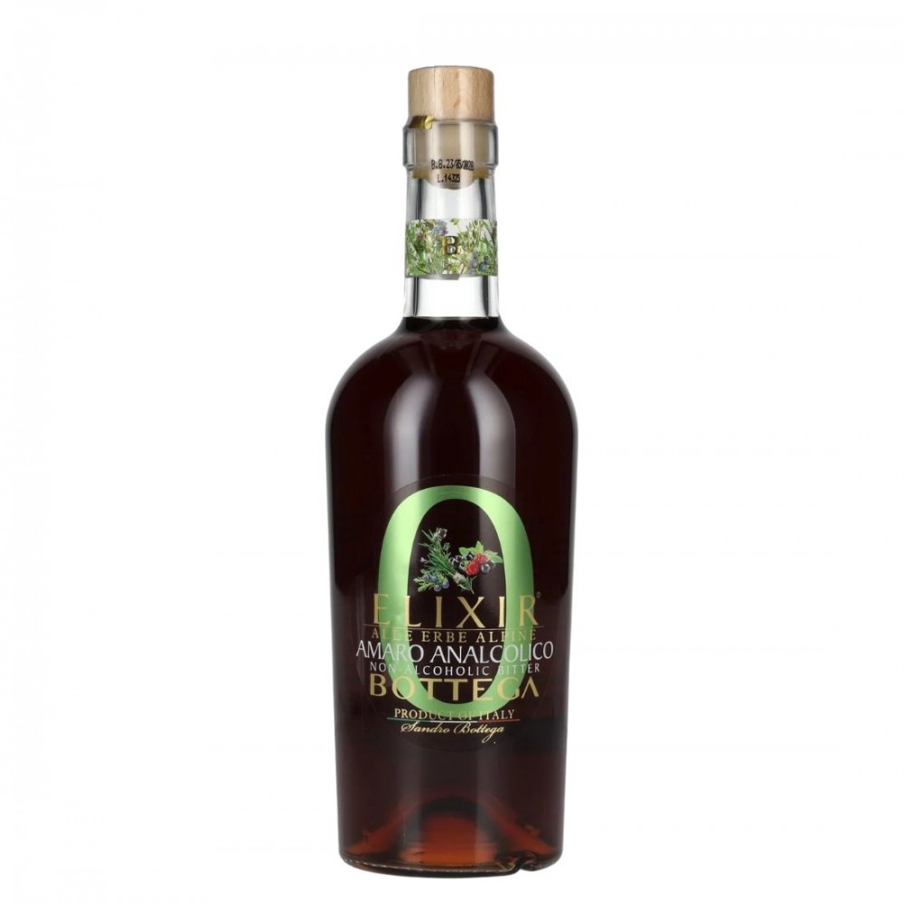 Bottega Elixir Amaro Bitter Alternative Non Alcoolic 0.7L