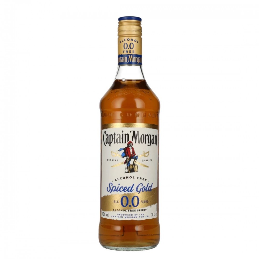 Captain Morgan Spiced Gold Rom Alternative Non Alcoolic 0.7L Captain Morgan Spiced Gold Rom Alternative Non Alcoolic 0.7L