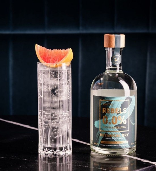 Produs - Rebels Botanical Dry Gin Alternative Non Alcoolic 0.5L - Wpg.ro