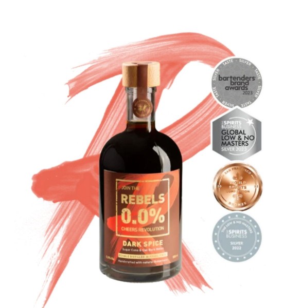 Produs - Rebels Dark Spice Rom Alternative Non Alcoolic 0.5L - Wpg.ro