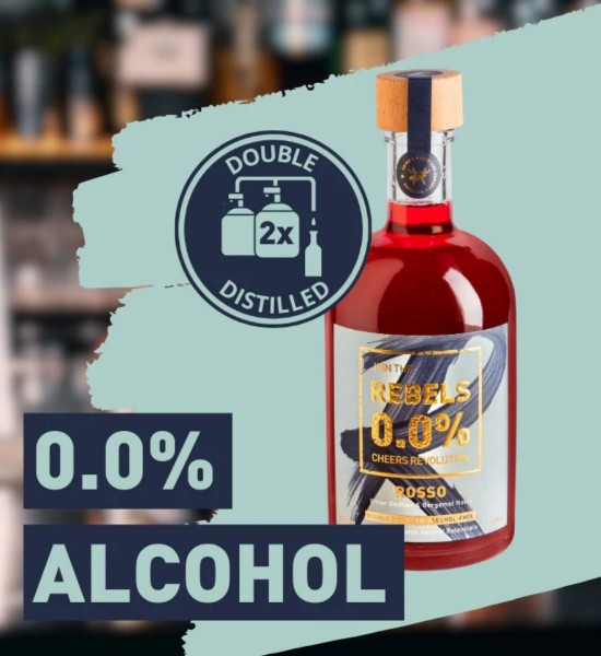 Rebels Rosso Aperitiv Alternative Non Alcoolic 0.5L