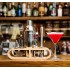 Set cocktail shaker argintiu cu 11 accesorii 750ml si suport din bambus