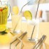 Set de 8 paie de baut din otel inoxidabil reutilizabile