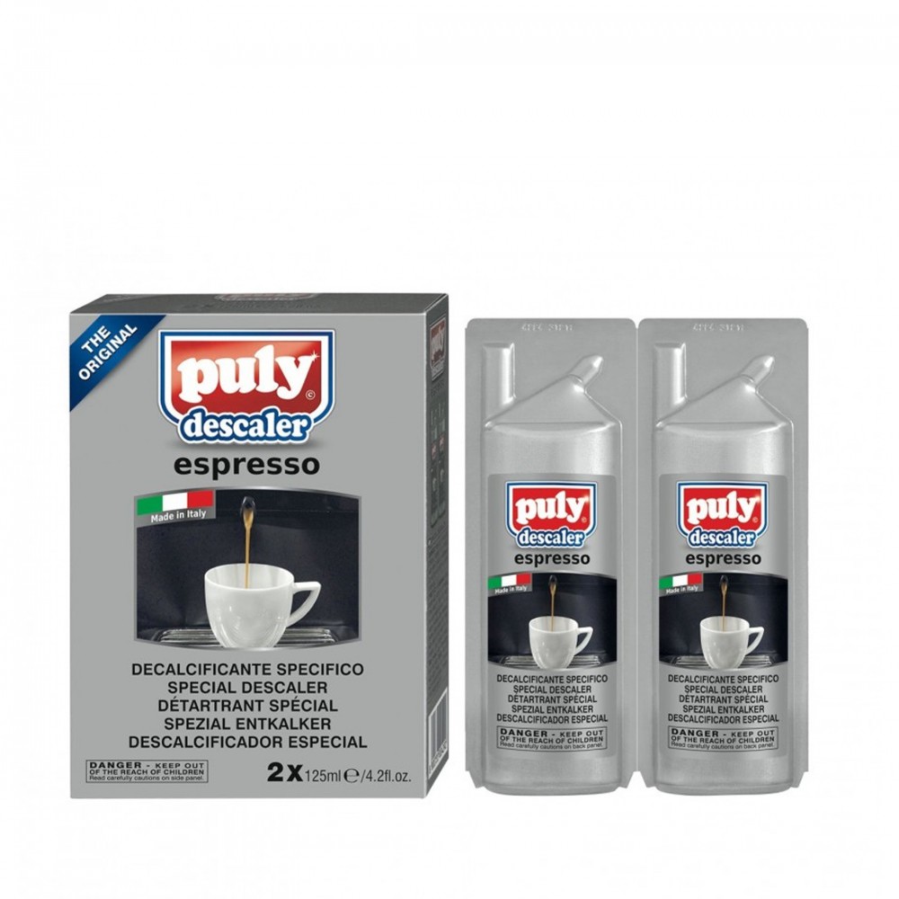 Solutie lichida decalcifianta pentru espressoare 2 x 125 ml - Puly Solutie lichida decalcifianta pentru espressoare 2 x 125 ml - Puly