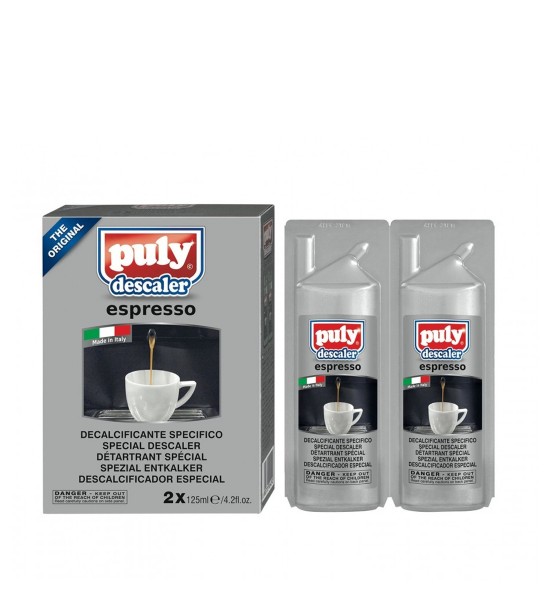 Solutie lichida decalcifianta pentru espressoare 2 x 125 ml - Puly Solutie lichida decalcifianta pentru espressoare 2 x 125 ml - Puly