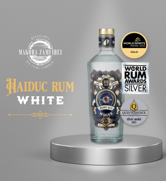 Rom Magura Zamfirei Haiduc Premium Hand Crafted White 0.7L