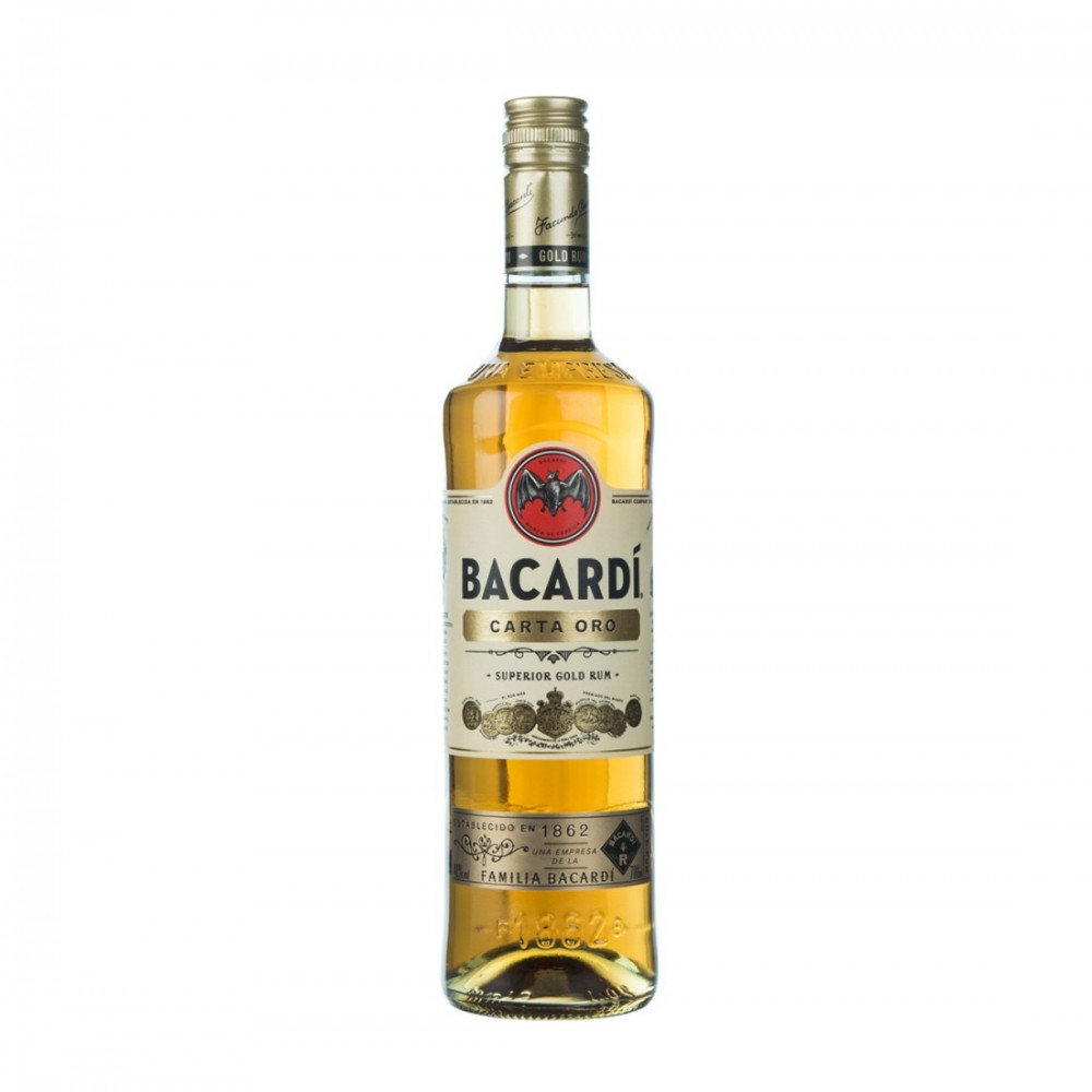 Rom Bacardi Carta Oro 40% 0.7L