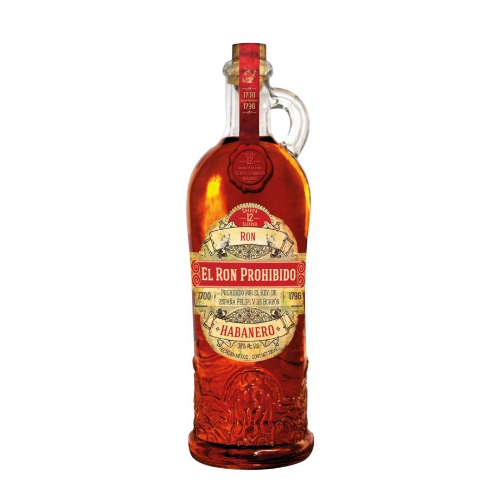 Rom El Ron Prohibido 12 ani Solera Blended Reserva 0.7L
