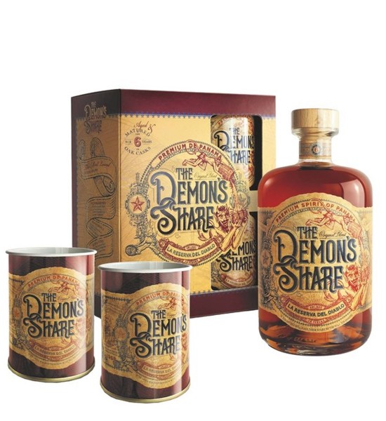 The Demon's Share Rom 6 ani Gift Set 0.7L