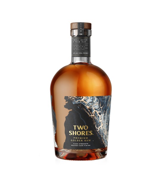 Produs - Rom Two Shores Peated Cask Finish 0.7L - Wpg.ro