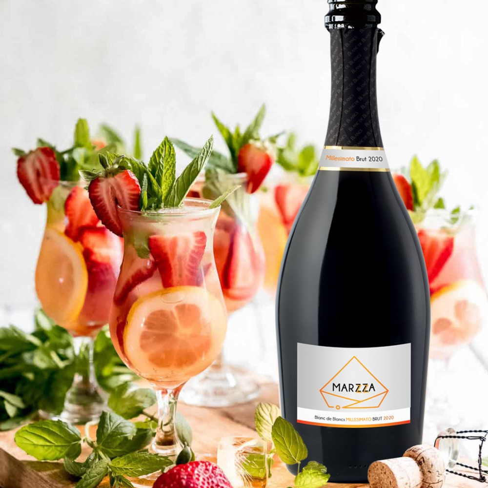 Marzza Millesimato Blanc de Blancs Brut 0.75L Marzza Millesimato Blanc de Blancs Brut 0.75L