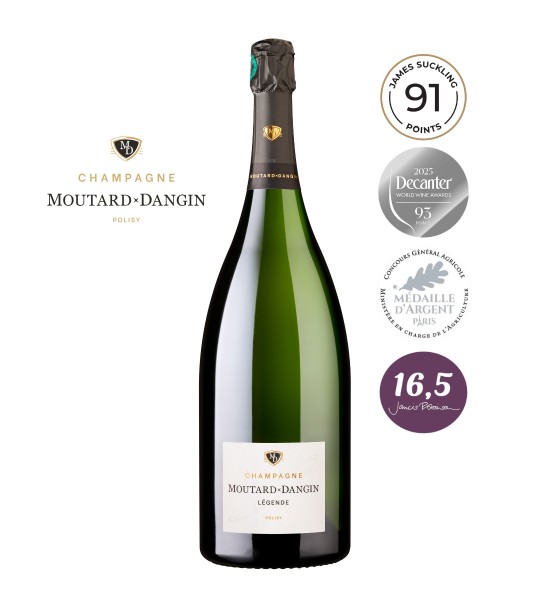 Moutard Dangin Legende Cuvee Brut 1.5L Moutard Dangin Legende Cuvee Brut 1.5L