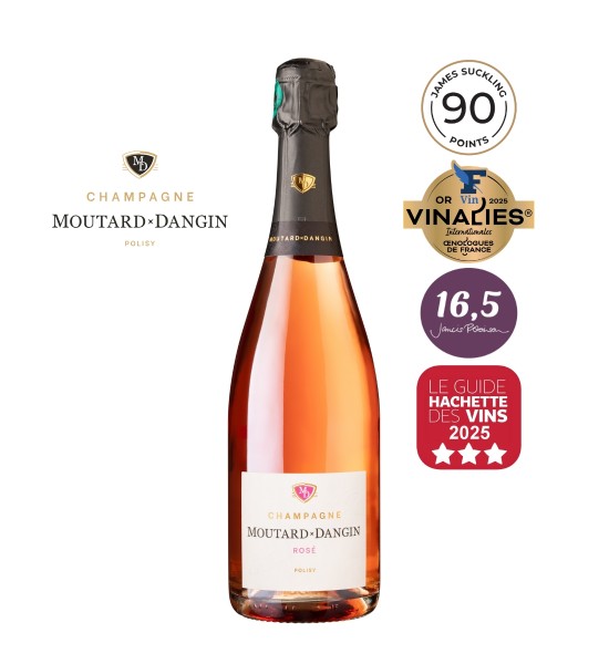 Moutard Dangin Brut Rose 0.75L Moutard Dangin Brut Rose 0.75L