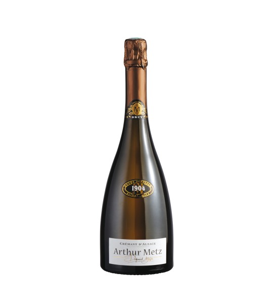 Produs - Cremant d'Alsace Arthur Metz 1904 Blanc Brut 0.75L - Wpg.ro