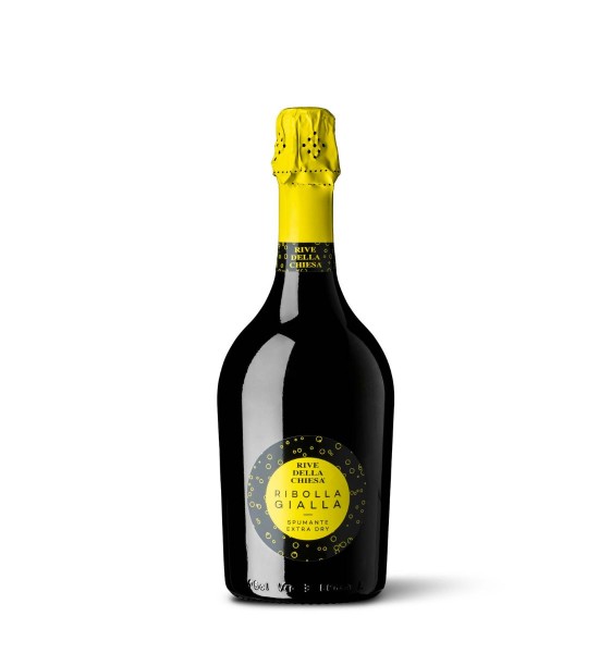 Rive della Chiesa Ribolla Gialla Extra Dry Spumante 0.75L Rive della Chiesa Ribolla Gialla Extra Dry Spumante 0.75L