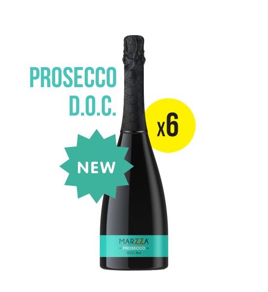 Marzza Prosecco DOC Brut BAX 6 st. x 0.75L