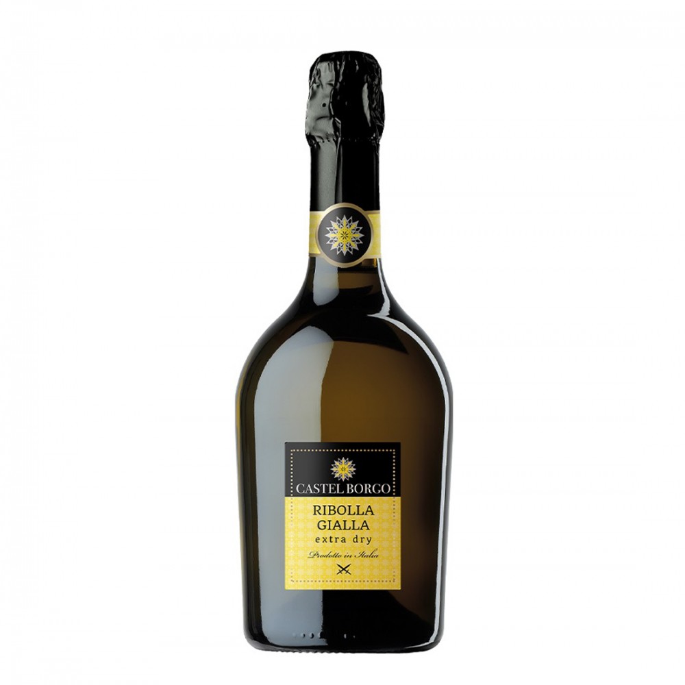 Castel Borgo Ribolla Gialla Spumante Extra Dry 0.75L Castel Borgo Ribolla Gialla Spumante Extra Dry 0.75L