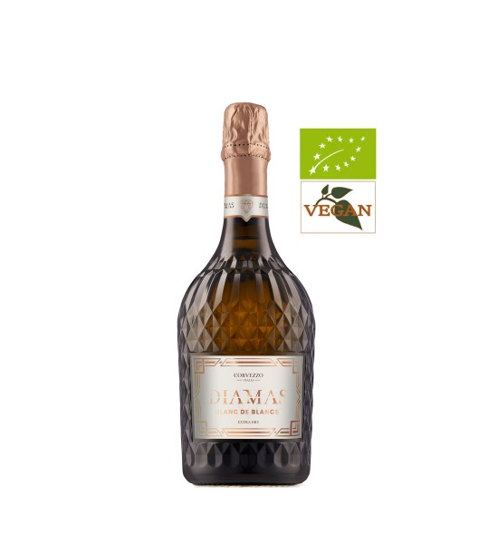 Produs - Corvezzo Diamas Blanc de Blancs Extra Dry Organic 0.75L - Wpg.ro